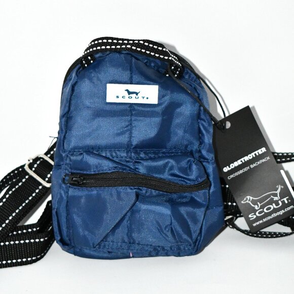 SCOUT Globetrotter MINI Puffer Backpack in Navy #19728 NWT main image 4